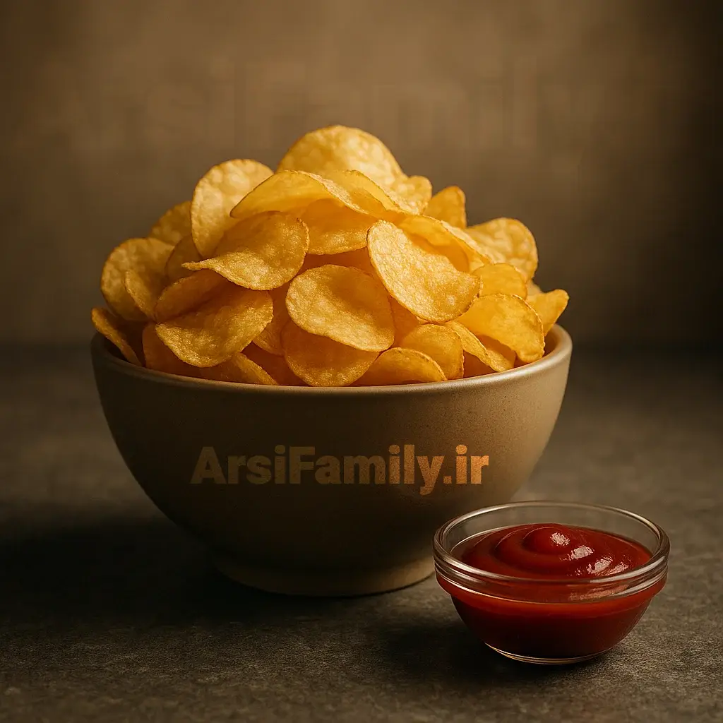 چیپس فله با طعم کچاپ آرسی