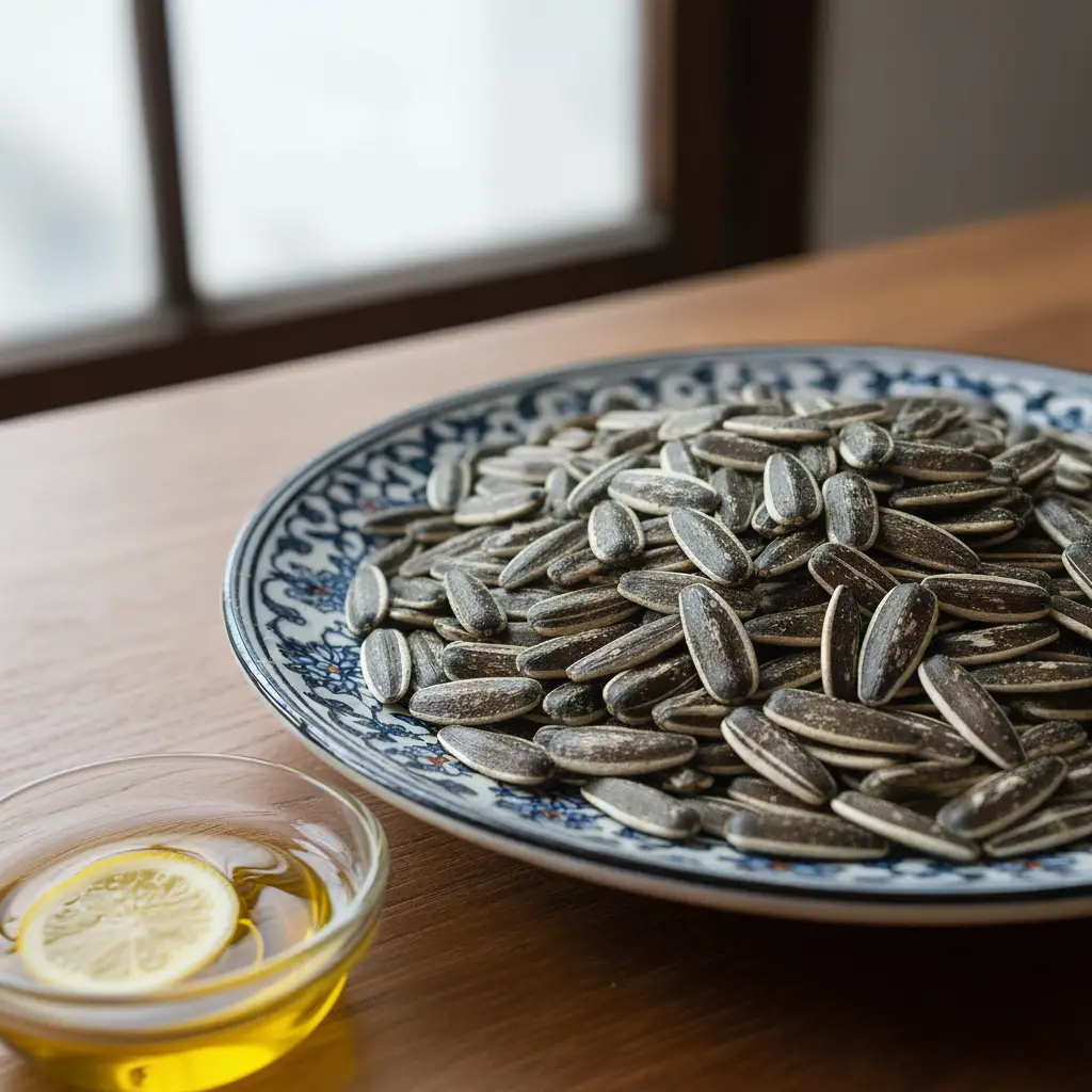 تخمه آفتاب گردان با طعم روغن ترش